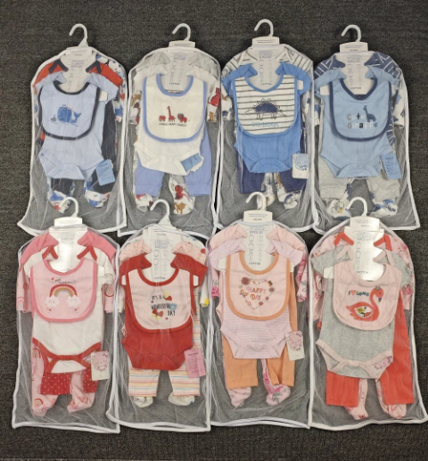 Ensemble bébé 8 pièces – Vêtements et accessoires naissance