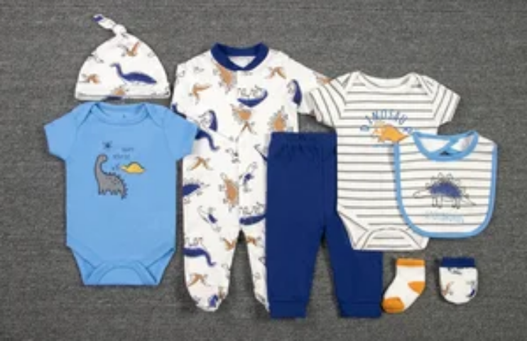 Ensemble bébé 8 pièces – Vêtements et accessoires naissance