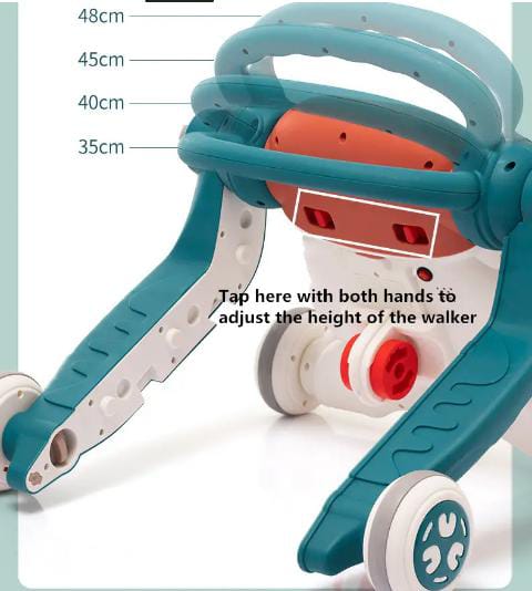 Trotteur bébé 3 en 1 évolutif – marcheur, porteur, trotinette