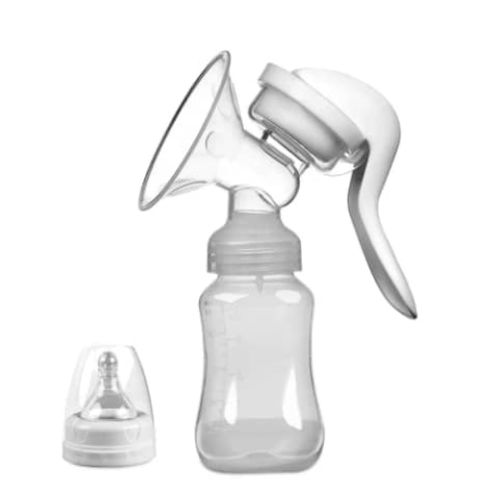 Pompe d'Allaitement Manuelle avec Biberon Sans BPA