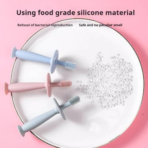 Brosse Dents Bébé Silicone Dentition | Dakar