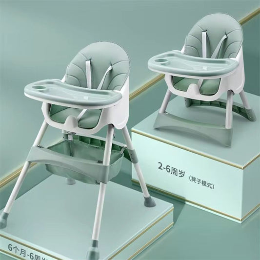 Chaise Haute Pliable et Évolutive pour Bébé – Confort, Sécurité et Design Moderne