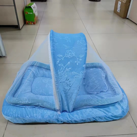 Lit bébé portable avec moustiquaire – Matelas de voyage pliable