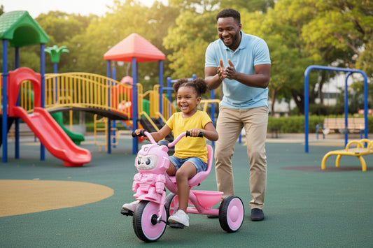 Tricycle  pour Enfant - Design Panda Adorable