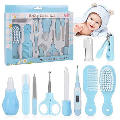 Kit de Soins Bébé- kit de toilettage  bébé- Complet, Pratique et Sécurisé
