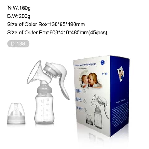 Tire-lait Manuel – Express Lait avec Biberon Inclus | Sans BPA | Allaitement Facile