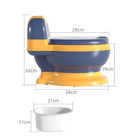 Pot d’Apprentissage Bébé Imitation WC – Confort, Sécurité et Autonomie