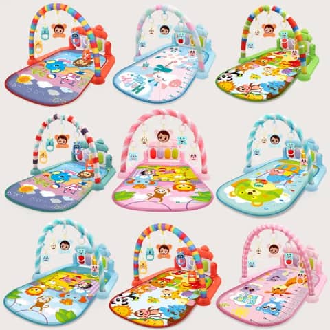 Tapis d’Éveil Bébé – Doux, Coloré , Éducatif | Livraison Dakar