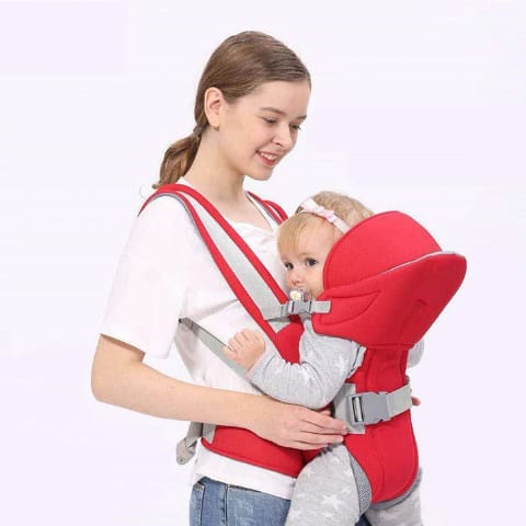 Porte-Bébé Ergonomique – Bretelles Rembournées & Ceinture Large