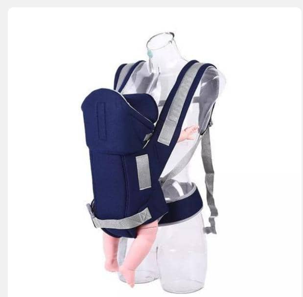Porte-Bébé Ergonomique – Bretelles Rembournées & Ceinture Large