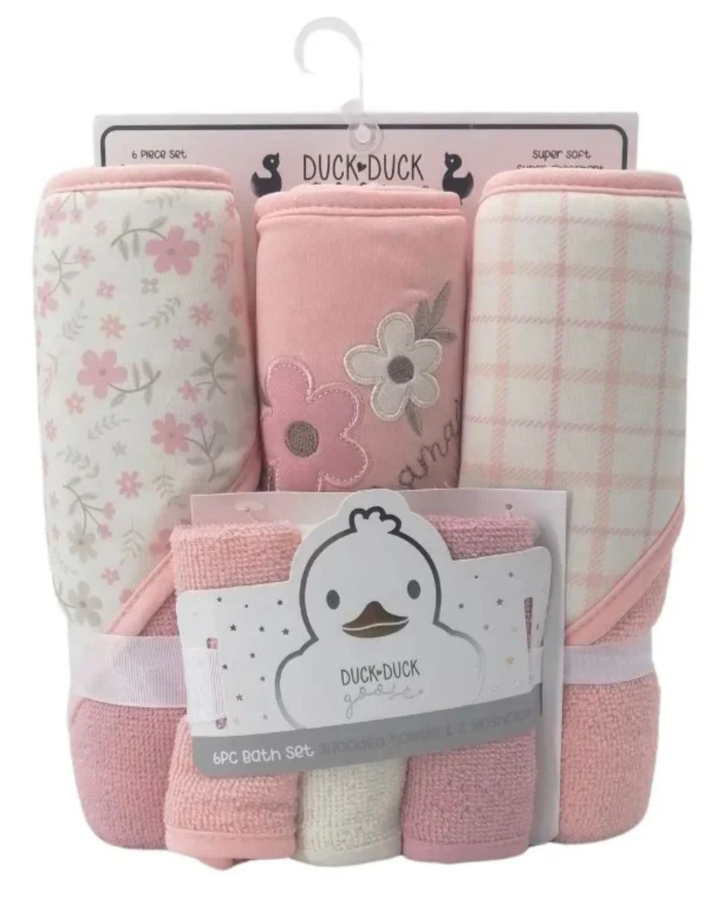 Ensemble 3 Sorties de Bain + 3 Mouchoirs Bébé