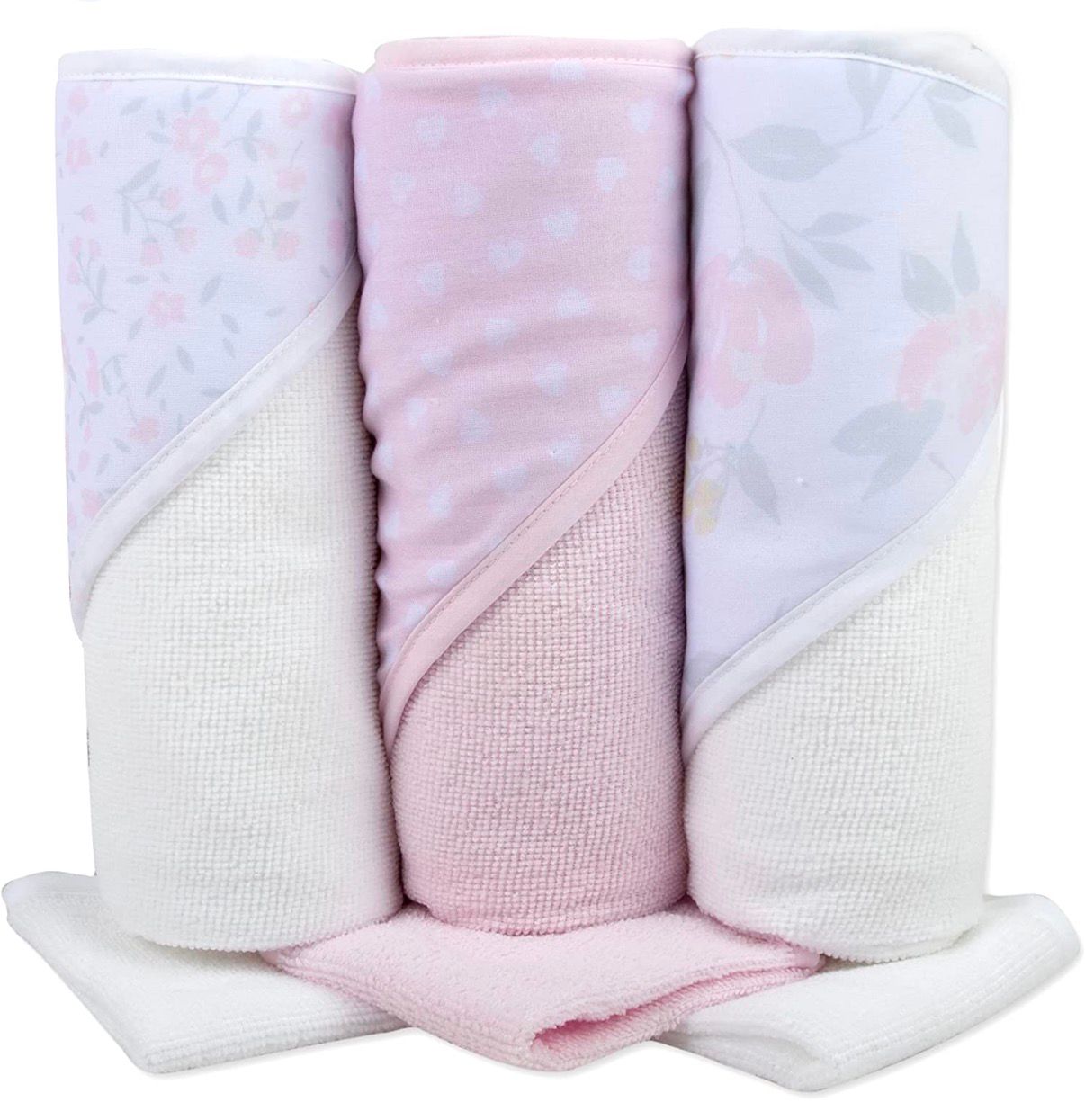 Ensemble 3 Sorties de Bain + 3 Mouchoirs Bébé