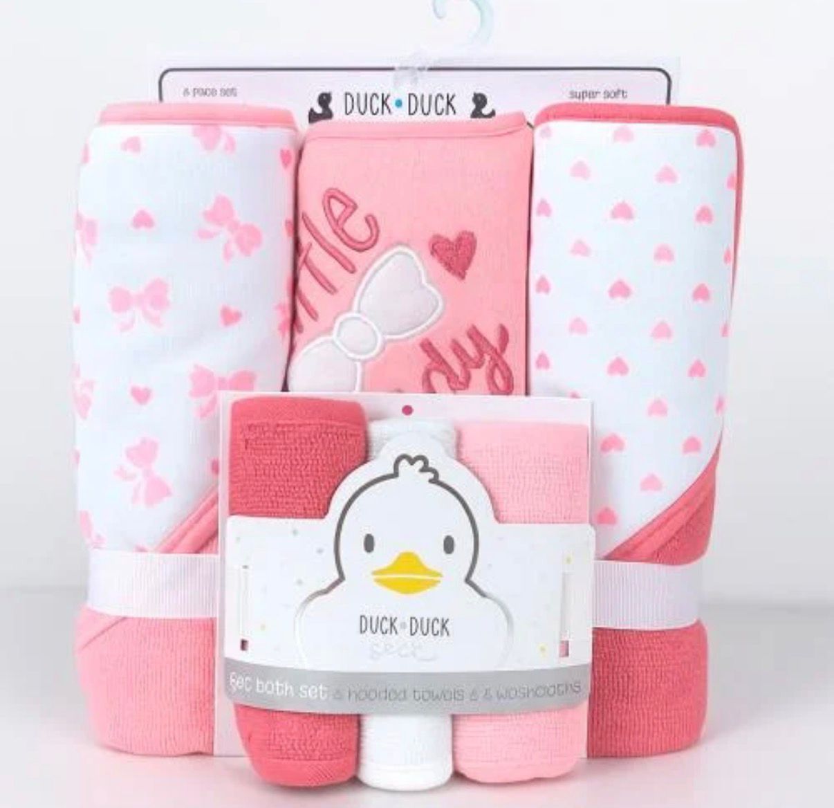 Ensemble 3 Sorties de Bain + 3 Mouchoirs Bébé