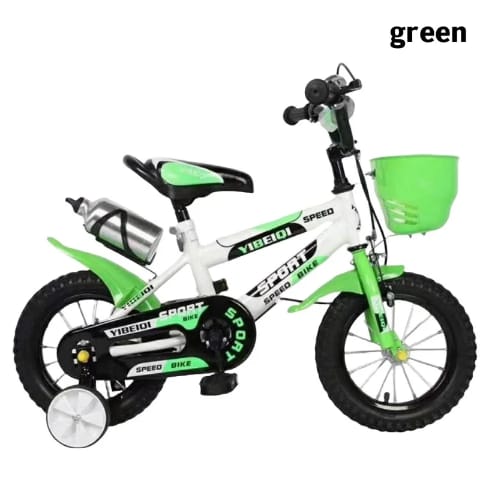 Vélo Enfant 14 Pouces avec Gourde et Panier