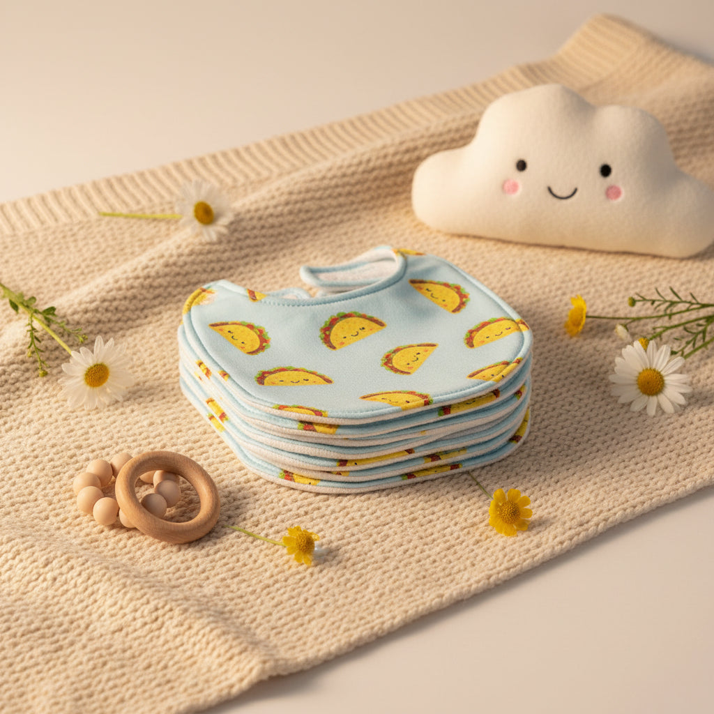 Bavoir Bébé — Motifs & Occasions