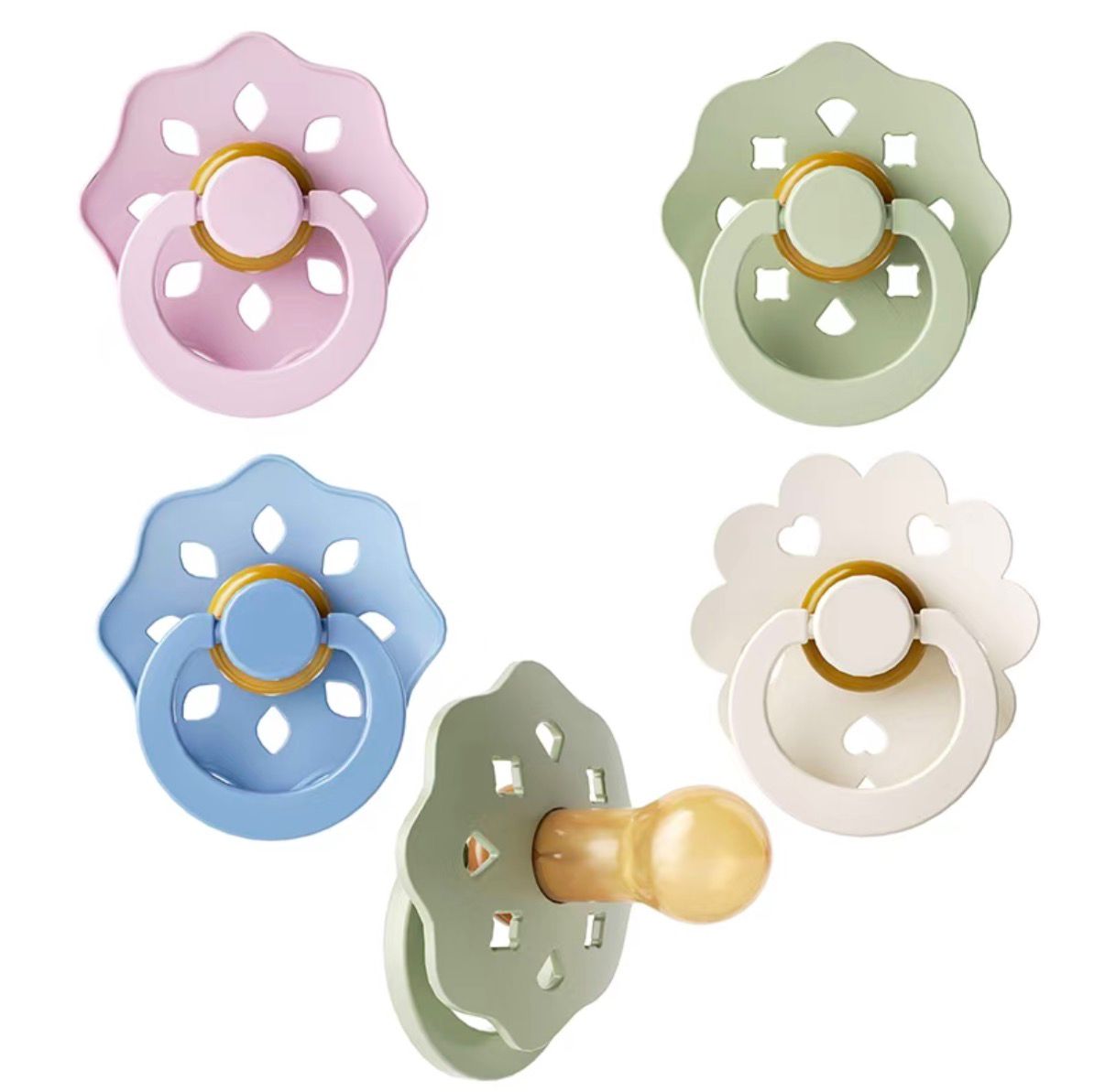 ALGO Liberty – Sucettes Anatomiques en Émulsion Naturelle 6m+