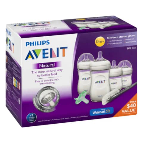 Coffret Biberons Nouveau-né Philips AVENT Natural – Tétée Naturelle & Anti-Colique (0m+)
