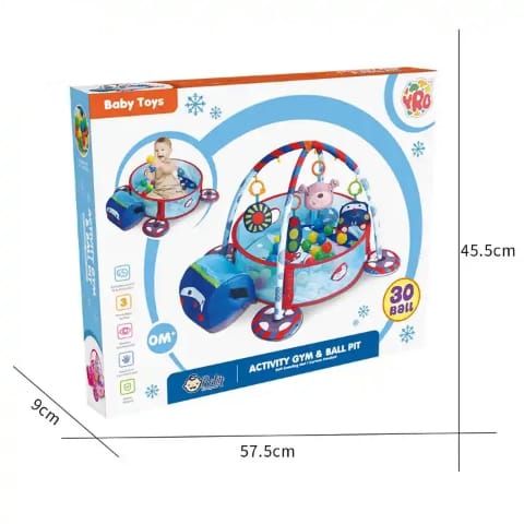 Tapis Éveil Bébé 0-24 mois Lavable