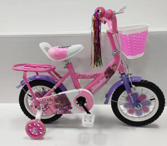 Vélo Princesse 16 Pouces avec Panier