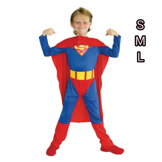 Déguisement Superman Enfant - Tenue Mardi Gras Super Héros