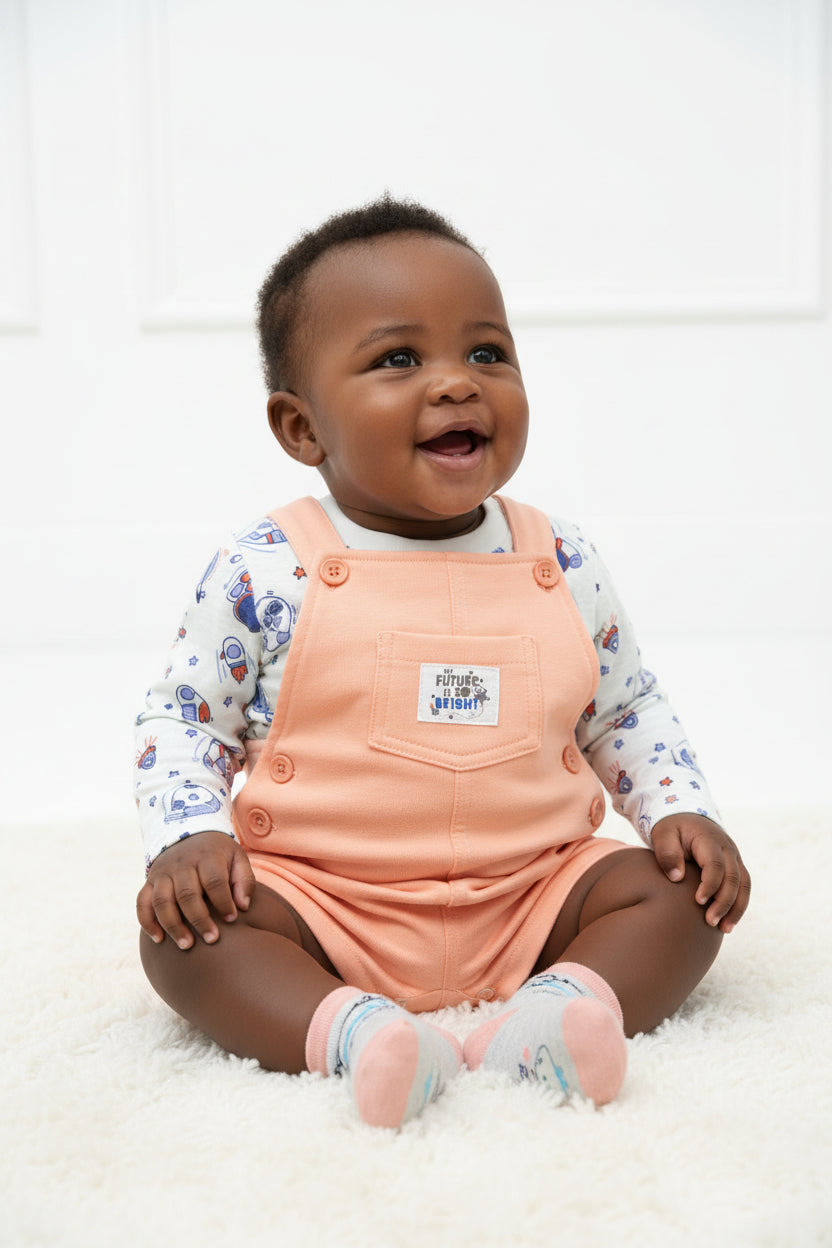 Ensemble Bébé Cute Koala Baby - Salopette & Chemise Koala