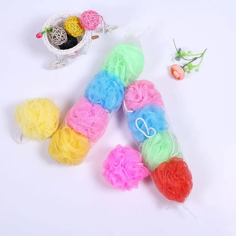 Éponges de Bain Colorées pour Bébé