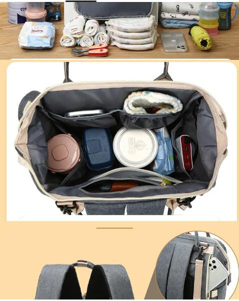 Sac à Langer 3 Pièces - Set Complet Maman Organisée