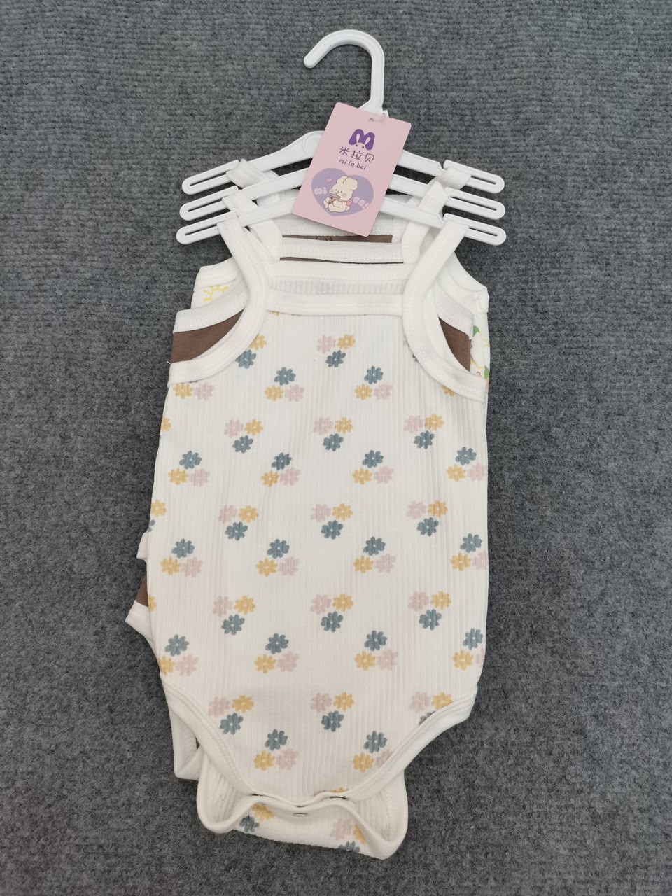 Body Bébé Sans Manches – Lot de 5 | Coton Doux