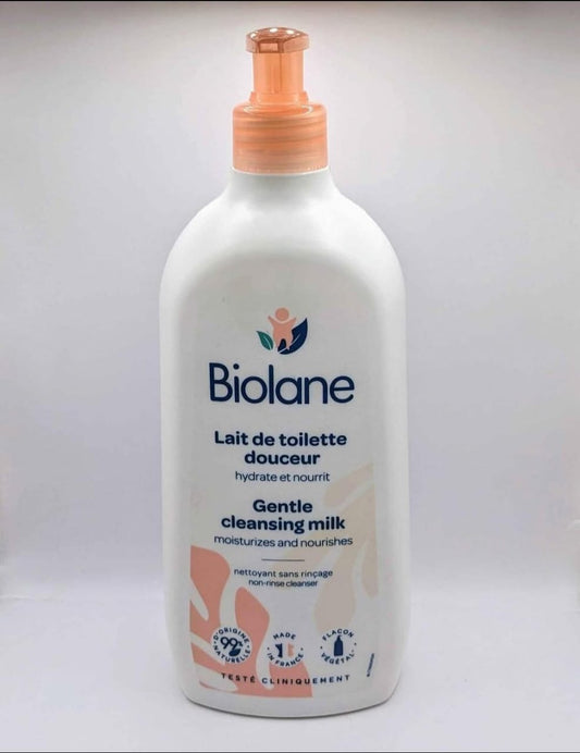 Biolane Lait de Toilette Douceur – Flacon pompe