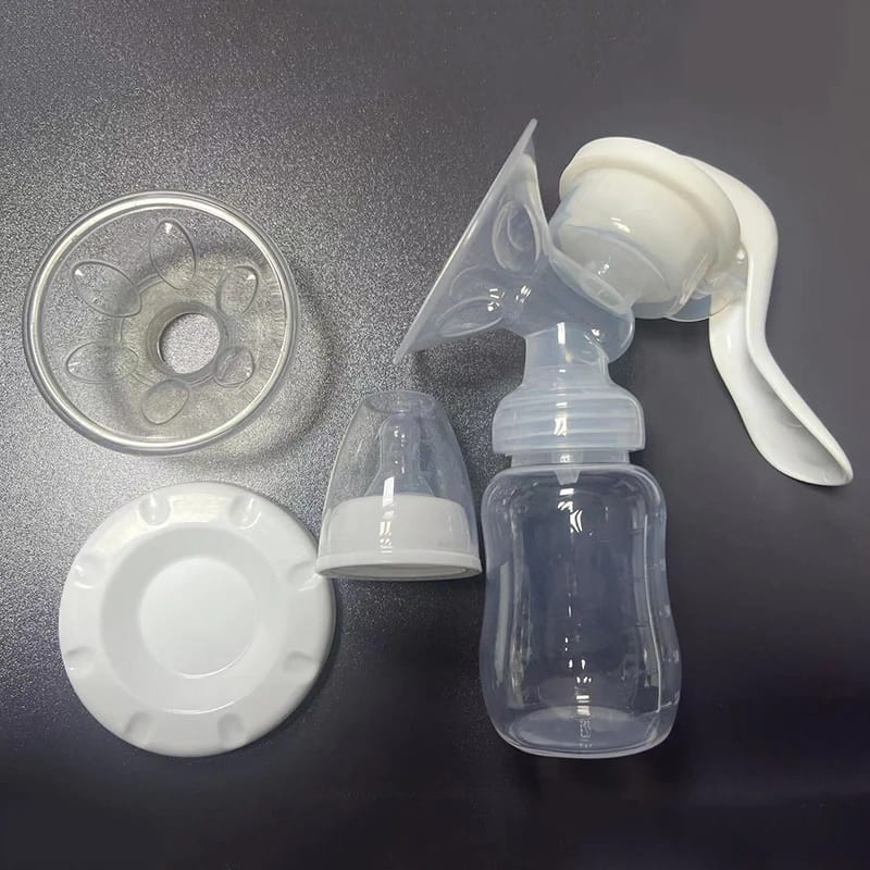 Pompe d'Allaitement Manuelle avec Biberon Sans BPA